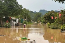 Thủy điện bản Vẽ giảm xả lũ, cảnh báo ngập lụt diện rộng hạ du sông Cả