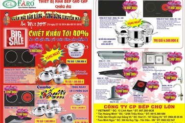 Cùng Bếp Chợ lớn đón xuân mới rộn ràng – tưng bừng khuyến mại