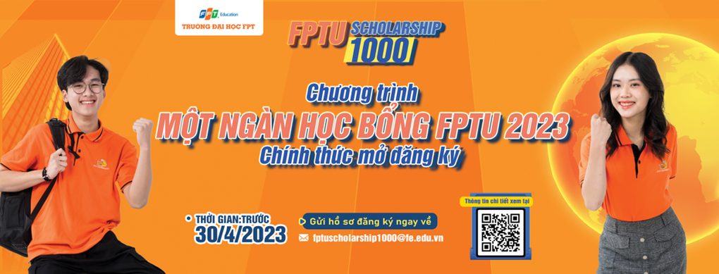 Trả lời 3 câu hỏi, cơ hội nhận học bổng từ FPTU Scholarship 1.000 - 4 Trả lời 3 câu hỏi, cơ hội nhận học bổng từ FPTU Scholarship 1.000 - 4