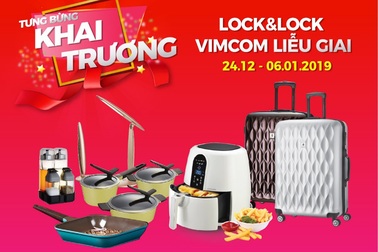 Lock&Lock hòa chung không khí bóng đá sale cực khủng cuối năm 2018