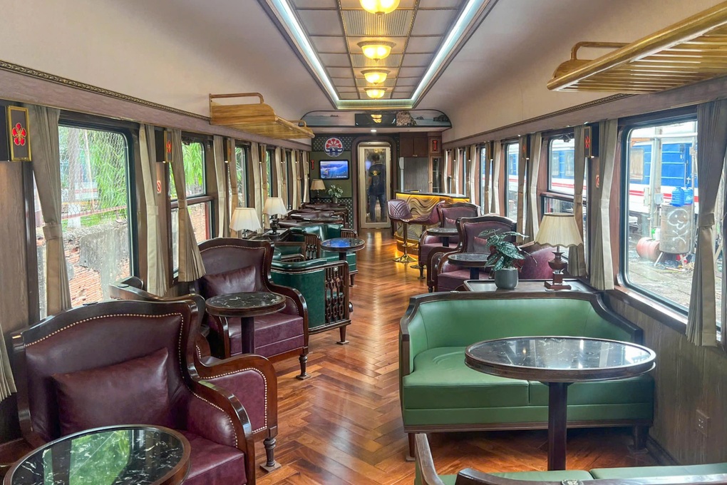 Đường sắt Việt Nam lần đầu vận hành toa Vip thiết kế phong cách Đông Dương - 1 Đường sắt Việt Nam lần đầu vận hành toa Vip thiết kế phong cách Đông Dương - 1