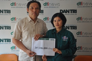 Hơn 207 triệu đồng đến với bé Ngọc Diệp bị tim bẩm sinh