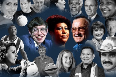 Những nhân vật nổi tiếng thế giới qua đời năm 2018