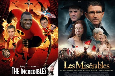 Nhìn lại Premier League 2012/13 qua lăng kính biếm họa