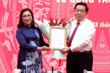 Bổ nhiệm bà Đinh Thị Mai làm Phó trưởng Ban Tuyên giáo Trung ương