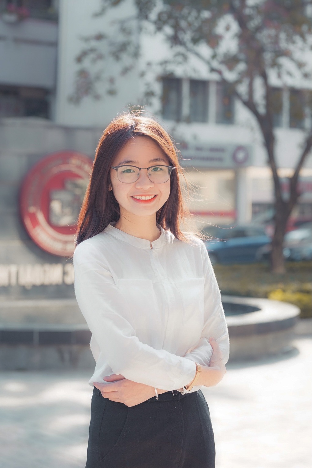 Nữ sinh Ngoại thương và bí quyết học giỏi cả tiếng Anh, tiếng Pháp - 3 Nữ sinh Ngoại thương và bí quyết học giỏi cả tiếng Anh, tiếng Pháp - 3