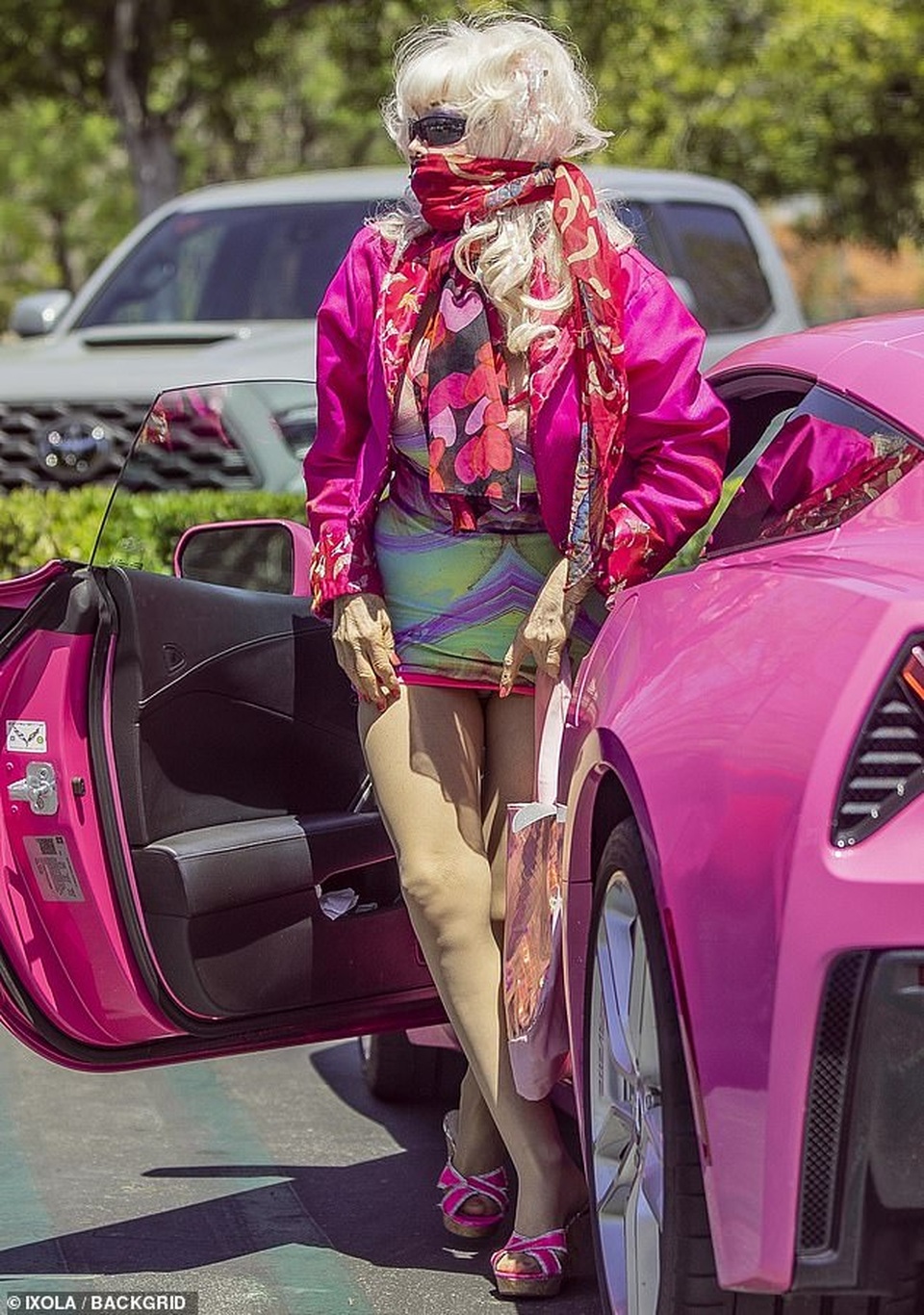 70 tuổi, người mẫu Angelyne vẫn mặc váy siêu ngắn - 3 70 tuổi, người mẫu Angelyne vẫn mặc váy siêu ngắn - 3