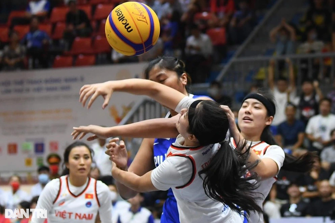 Bóng rổ Việt Nam gây địa chấn trước Philippines ở SEA Games 31 - 2 Bóng rổ Việt Nam gây địa chấn trước Philippines ở SEA Games 31 - 2