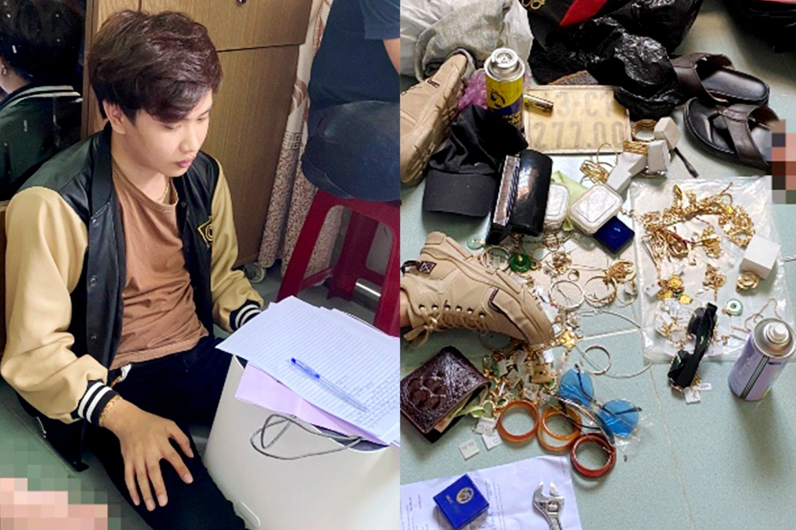 Cạy két sắt tiệm vàng, vét trang sức tiền tỷ - 1 Cạy két sắt tiệm vàng, vét trang sức tiền tỷ - 1