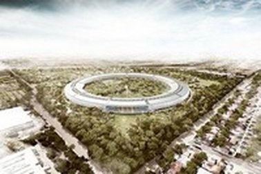 Thêm hình ảnh trụ sở “đẹp như mơ” của Apple