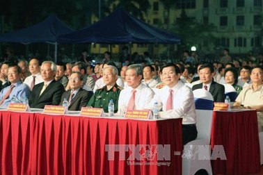 Chủ tịch nước dự Lễ đón nhận Bằng xếp hạng di tích Phố Hiến