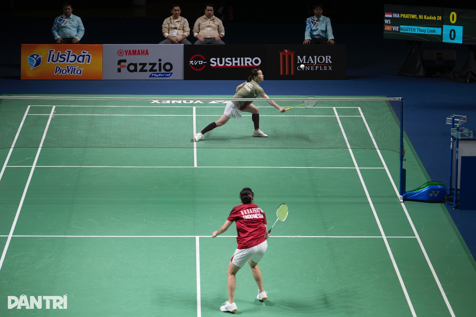 Pertandingan Nguyen Thuy Linh yang mengecewakan di SEA Games dengan skor 33-1. Trận đấu đáng quên của tay vợt Nguyễn Thùy Linh tại SEA Games 33 - 1