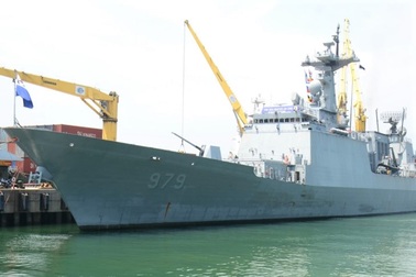 Tàu khu trục của Hải quân Hàn Quốc thăm thành phố Đà Nẵng