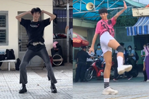 Chàng trai cao gần 2m "gây sốt" khi nhảy giao lưu hút 48 triệu lượt xem