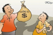 Thưởng Tết 2022: Nơi 990 triệu, nơi chỉ là... quà tinh thần