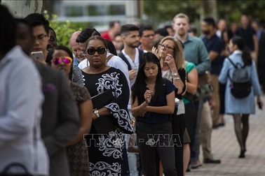 Thêm 1,54 triệu lao động Mỹ nộp đơn xin trợ cấp thất nghiệp