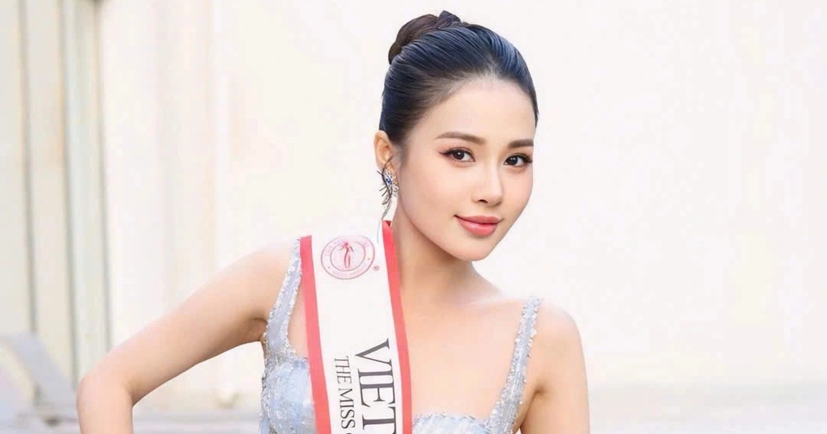 Ở một sự kiện khác thuộc The Miss Globe 2024, Đỗ Hà Trang thu hút ánh nhìn khi xuất hiện với bộ đầm trắng lộng lẫy của nhà thiết kế Đào Minh Nhật. 