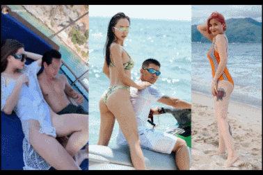 Dàn mỹ nhân Việt đồng loạt diện áo tắm khoe dáng bốc lửa bên “một nửa”