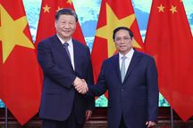 Thủ tướng Phạm Minh Chính hội kiến Chủ tịch Trung Quốc Tập Cận Bình