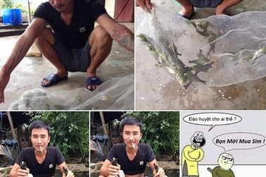 Xử phạt thanh niên khoe cảnh giết hàng loạt khỉ trên Facebook