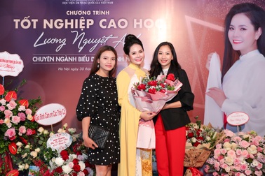 Lương Nguyệt Anh tốt nghiệp cao học với số điểm tuyệt đối