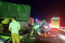 Lại xảy ra tai nạn trên cao tốc Vĩnh Hảo - Phan Thiết, 2 người bị thương