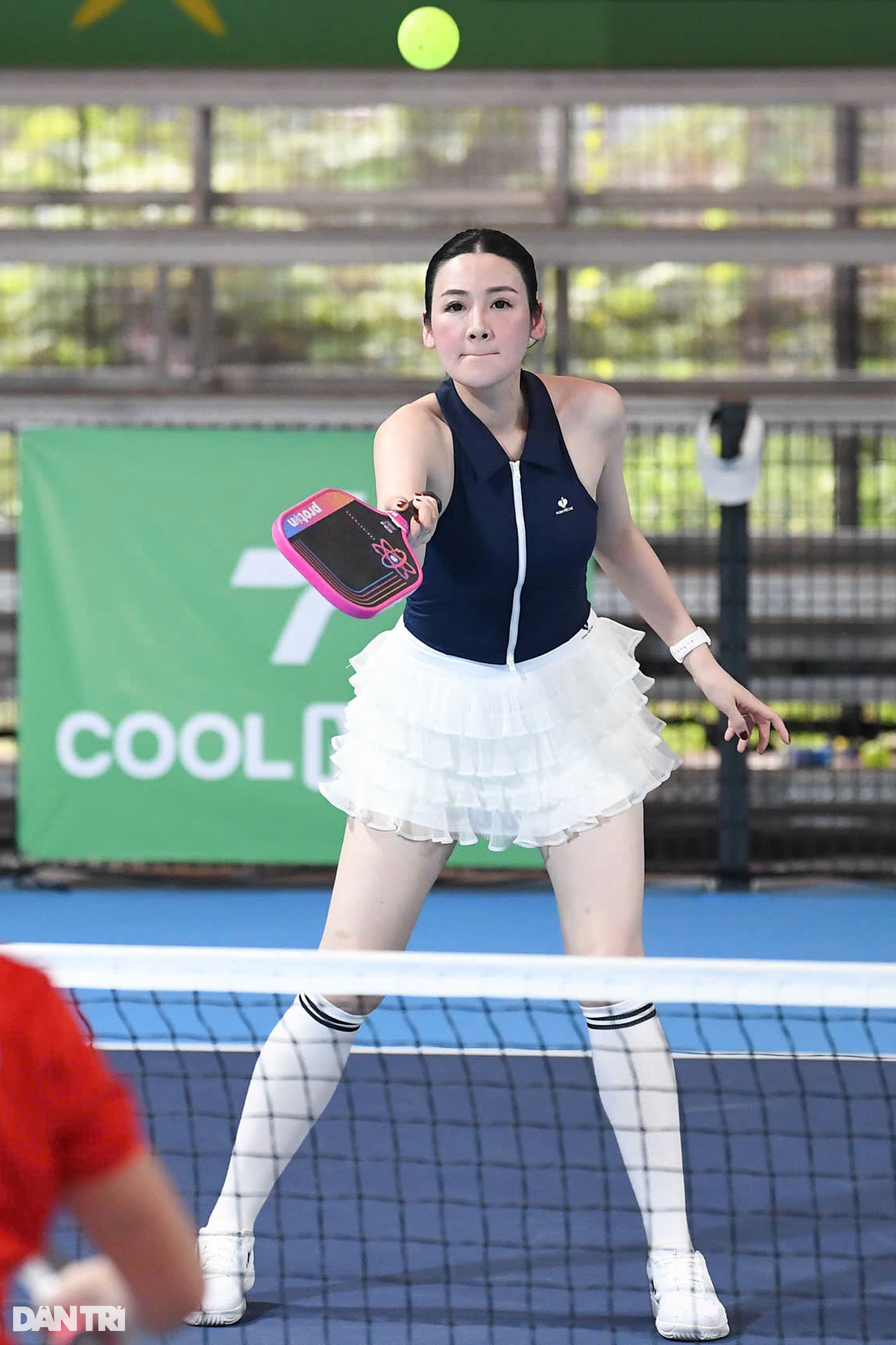 Dàn á hậu, diễn viên, ca sĩ nổi tiếng hâm nóng giải pickleball Dân trí - 7 Dàn á hậu, diễn viên, ca sĩ nổi tiếng hâm nóng giải pickleball Dân trí - 7