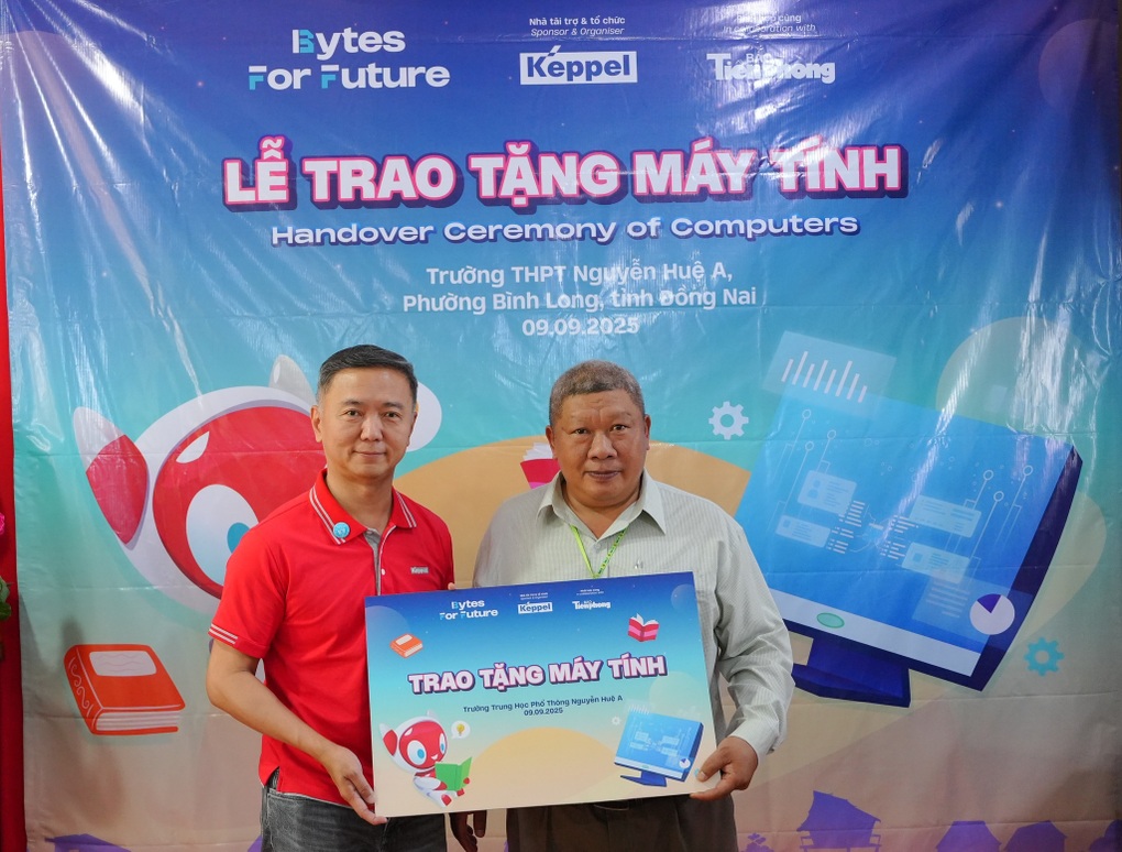 Keppel tiếp thêm hành trang công nghệ cho hơn 1.200 học sinh - 2 Keppel tiếp thêm hành trang công nghệ cho hơn 1.200 học sinh - 2