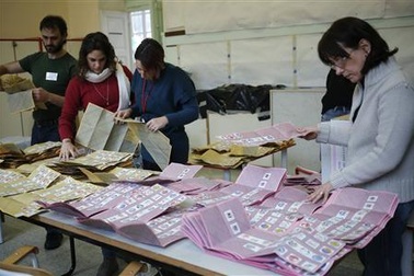 Tổng tuyển cử Italia: Liên minh trung tả đang thắng thế