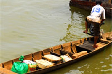 Đường cát Thái Lan tràn biên giới Tây Nam