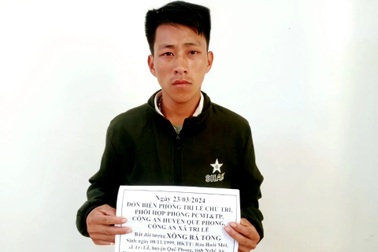 Bắt đối tượng tổ chức cho 8 người Lào ở lại Việt Nam trái phép