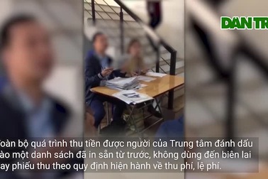 “Loạn” phí thi sát hạch lái xe ô tô tại trường lái ở Thủ đô
