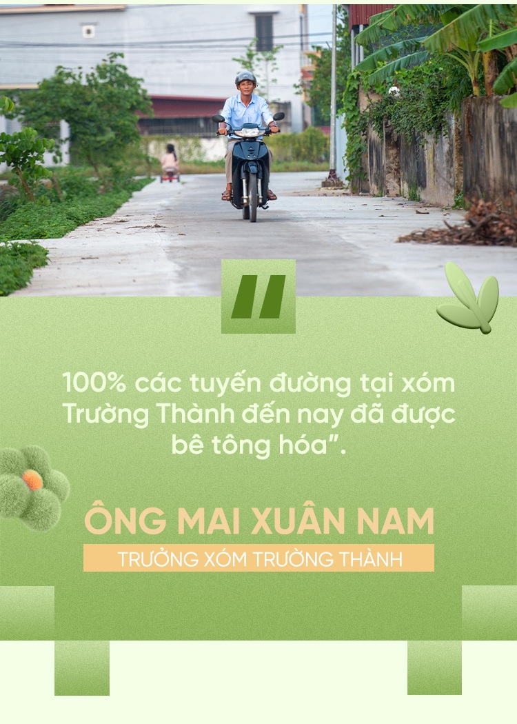 Người xóm trưởng làm nên kỳ tích trong xây dựng nông thôn mới kiểu mẫu - 9 Người xóm trưởng làm nên kỳ tích trong xây dựng nông thôn mới kiểu mẫu - 9