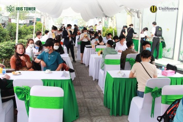 Iris Tower mở bán ngay tại công trường dự án