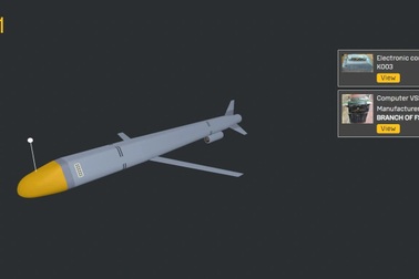 Ukraine “mổ xẻ” bên trong tên lửa hành trình Kh-101 của Nga