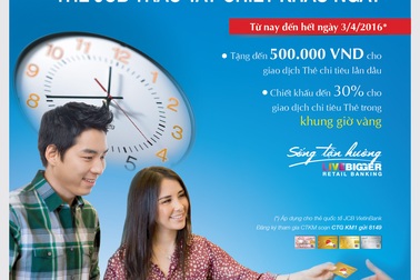 Ưu đãi lớn tháng 3 cho chủ thẻ JCB VietinBank
