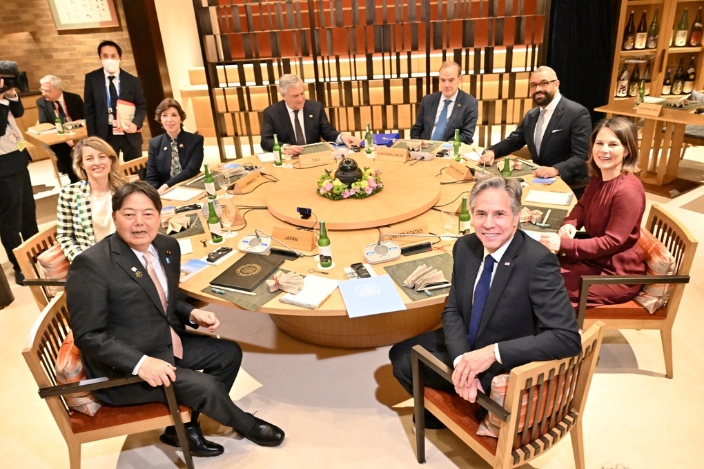 Ngoại trưởng G7 nhóm họp, thảo luận nhiều vấn đề quan trọng - 1 Ngoại trưởng G7 nhóm họp, thảo luận nhiều vấn đề quan trọng - 1