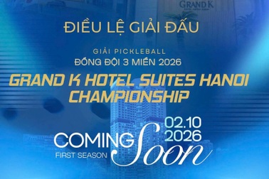 Giải Pickleball đồng đội 3 miền Grand K Hotel Suites Hanoi Championship