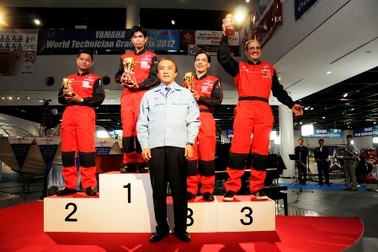 Kết quả cuộc thi Yamaha World Technician GP lần thứ 5