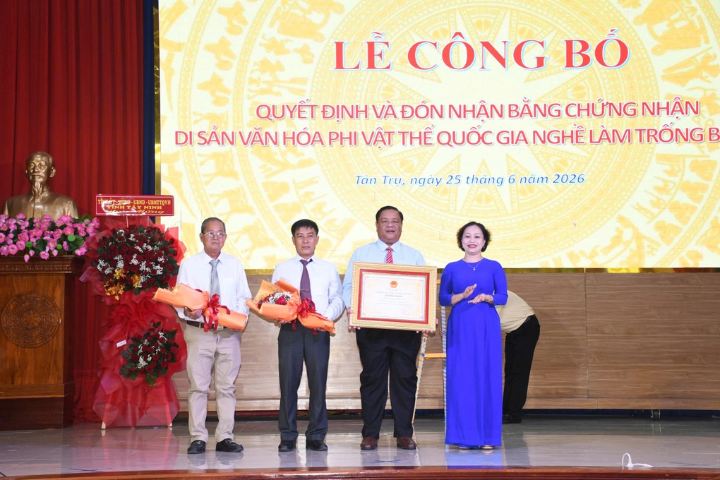 Công nhận nghề làm trống ở Tây Ninh là di sản văn hóa phi vật thể quốc gia - 2