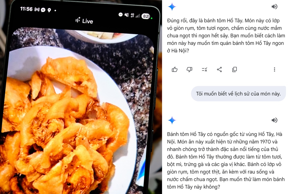 Khám phá văn hóa ẩm thực Hà Nội qua lăng kính Galaxy S25 và Gemini Live - 2 Khám phá văn hóa ẩm thực Hà Nội qua lăng kính Galaxy S25 và Gemini Live - 2