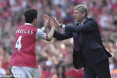 Arsenal sẵn sàng chi 25 triệu bảng mua lại Fabregas