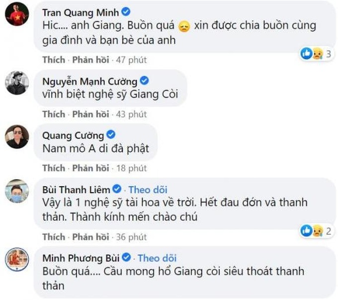 Sao Việt tiếc thương khi nghệ sĩ Giang Còi qua đời - Ảnh 3.