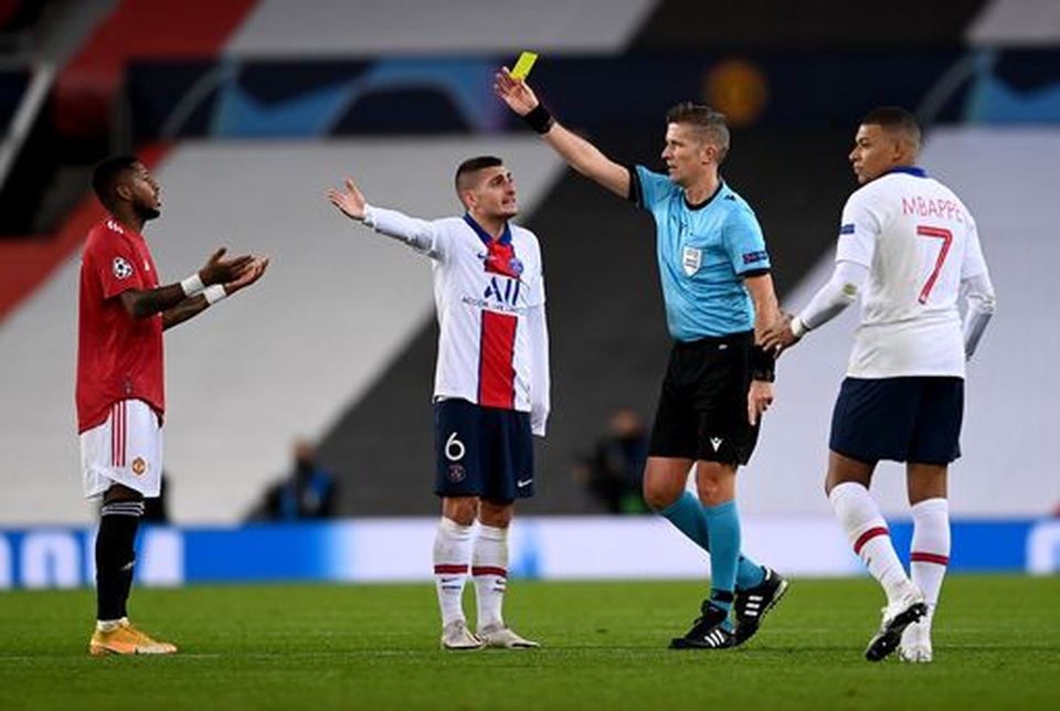 Man Utd thất bại đắng ngắt trên sân nhà trước PSG - 9 Man Utd thất bại đắng ngắt trên sân nhà trước PSG - 9