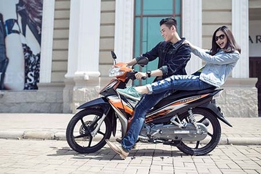 Honda xây dựng hình ảnh mới với mẫu xe số Blade