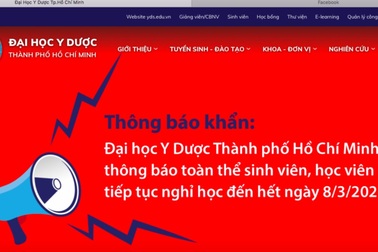 Tất cả trường ĐH tại TPHCM đều nghỉ học vì dịch Covid-19