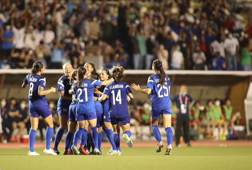 Thắng đậm Thái Lan, Philippines vô địch bóng đá nữ Đông Nam Á 2022 - 1 Thắng đậm Thái Lan, Philippines vô địch bóng đá nữ Đông Nam Á 2022 - 1