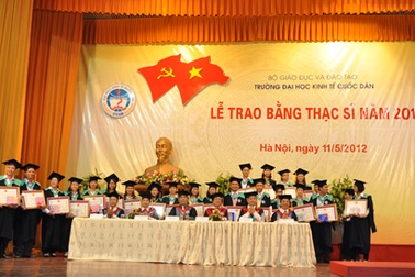 Thêm 1.025 Thạc sỹ Kinh tế ra trường