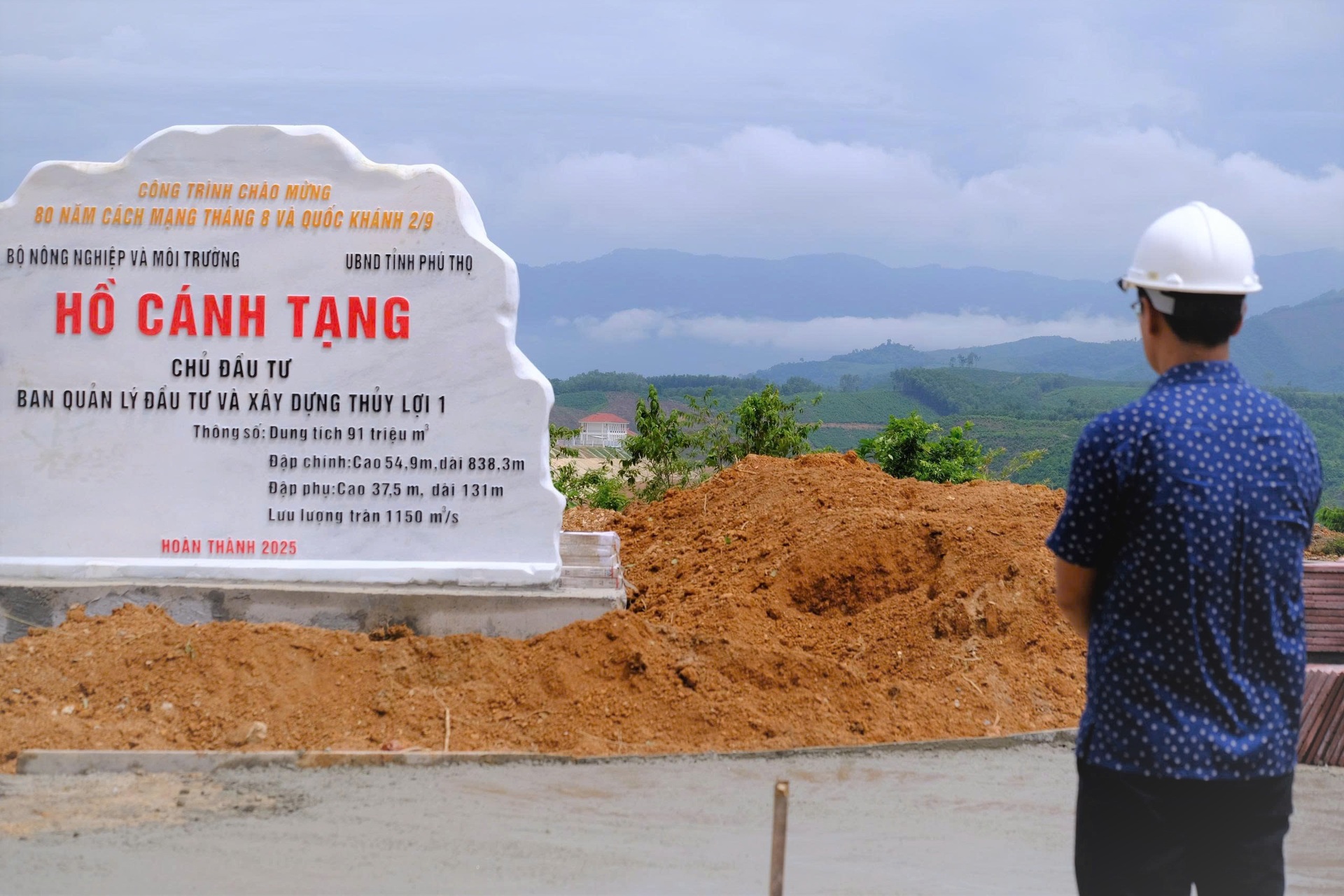 Cận cảnh hồ Cánh Tạng - Đại thủy nông lớn nhất miền Bắc sắp hoạt động - 8 Cận cảnh hồ Cánh Tạng - Đại thủy nông lớn nhất miền Bắc sắp hoạt động - 8