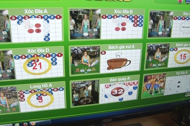 Bắt nhóm đánh bạc "quý bà" khi đang xóc dĩa qua mạng